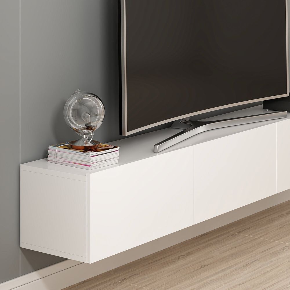 TV komoda Rigel - bijela slika 4