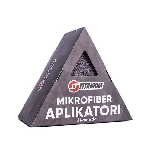 Titanium Mikrofiber aplikatori, 3 kom slika 1