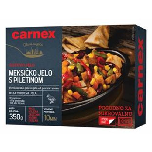 Carnex meksičko jelo sa piletinom 350g slika 1