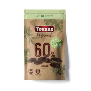 Torras Čokoladne Kapljice Za Kuhanje - Stevia  1 Kg