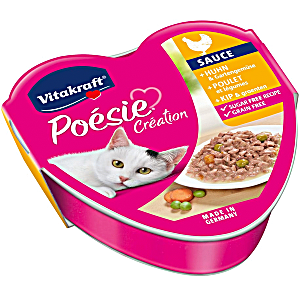 Vitakraft Poesie Creation hrana za mačke u sosu Povrće Piletina 85g