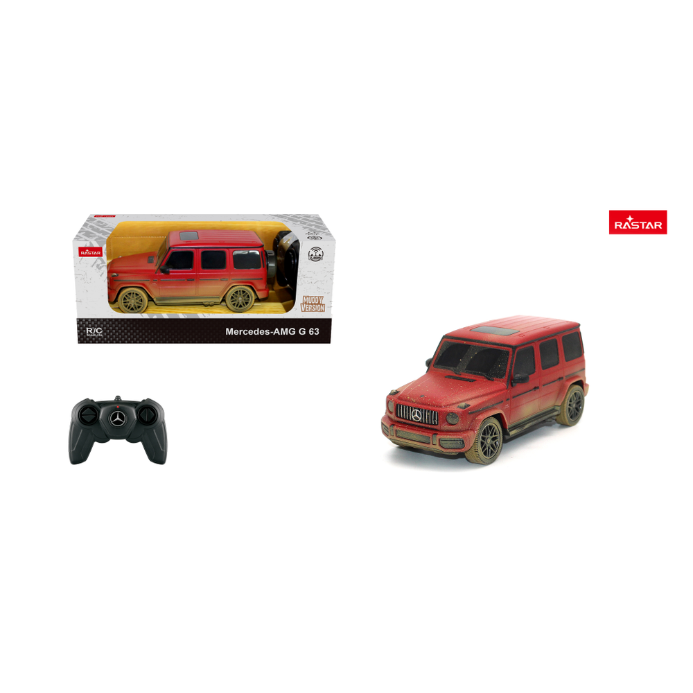 RASTAR 95800 Mercedes-Benz G63 AMG Blatna Verzija na Daljinsko Upravljanje 1:24 slika 7