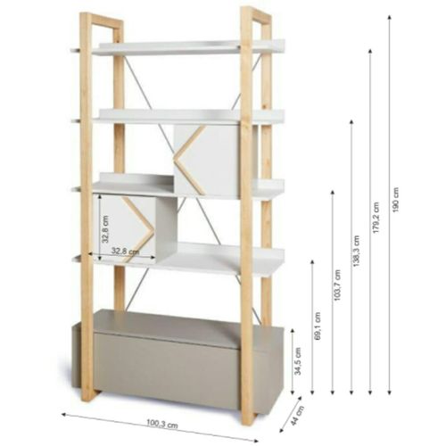 Bellamy Pinette regal za knjige slika 7