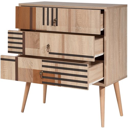 City Trio Colorblock Multicolor Dresser slika 3