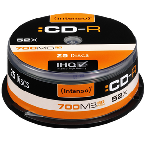 (Intenso) CD-R 700MB (80 min.) pak. 25 komada Cake Box - CD-R700MB/25Cake