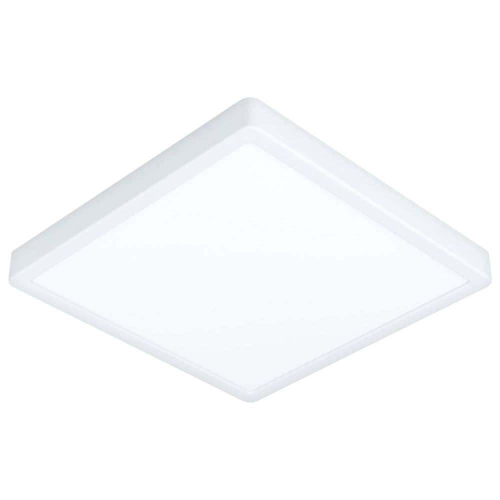 Eglo Fueva 5 Nadgradna LED Lampa - 20W, 2300lm, IP44, 285x285mm, Bijela/Čelik/Plastika slika 1