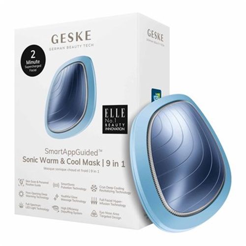 Sonic Warm & Cool Mask Device GESKE | 9 in 1 , aquamarine slika 1