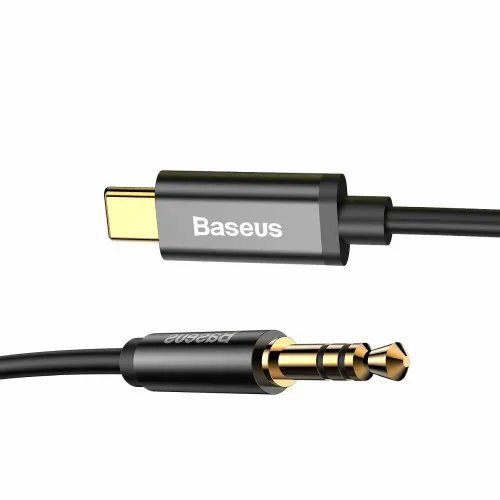 BASEUS Yiven Type-C muški na 3,5 muški audio kabel M01 crni CAM01-01 slika 2