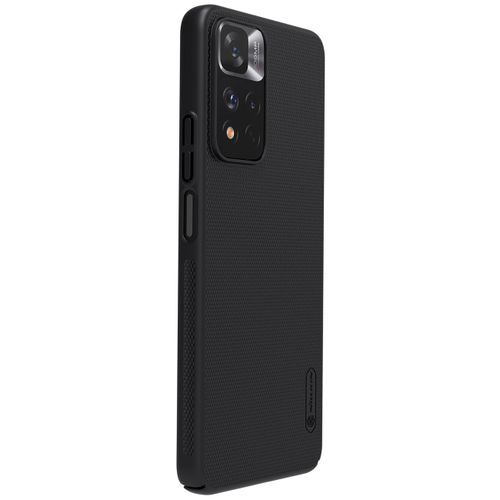 Nillkin Super Frosted Shield Pro izdržljiva maska za Xiaomi Redmi Note 11 Pro+ 5G / 11 Pro crna slika 5