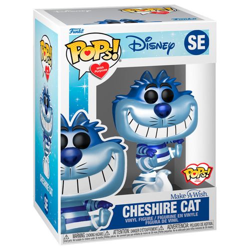 POP figura Disney Make a Wish Cheshire Cat Metallic slika 2