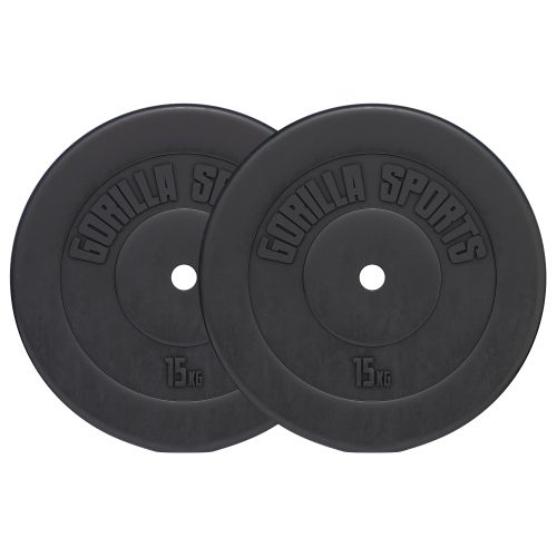 Set tegova obloženih plastikom 30 kg  (2 x 15 kg) slika 1