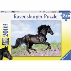 Puzzle Ravensburger 12803 Black Stallion XXL 200 Dijelovi