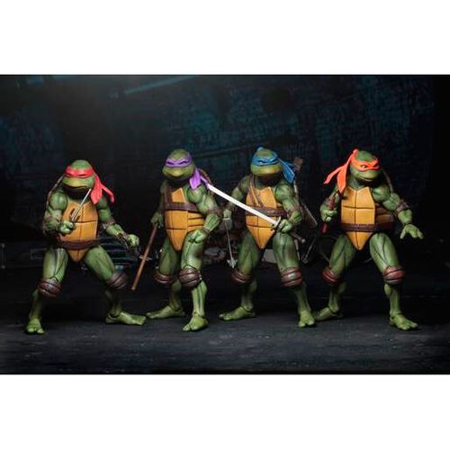 Teenage Mutant Ninja Turtles Movie 1990 Michelangelo figure 18cm slika 1