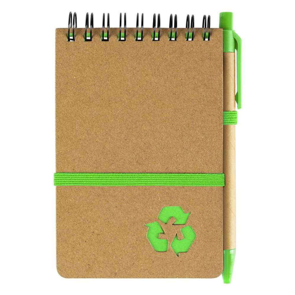 GREEN,notes sa olovkom,sv.zeleni slika 1