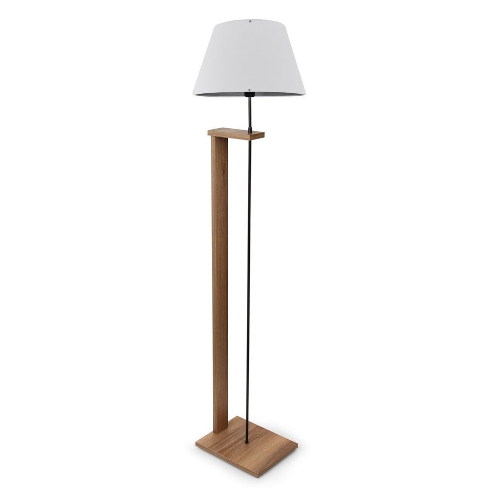 AYD-3133 Krem Drvena Podna Lampa slika 3