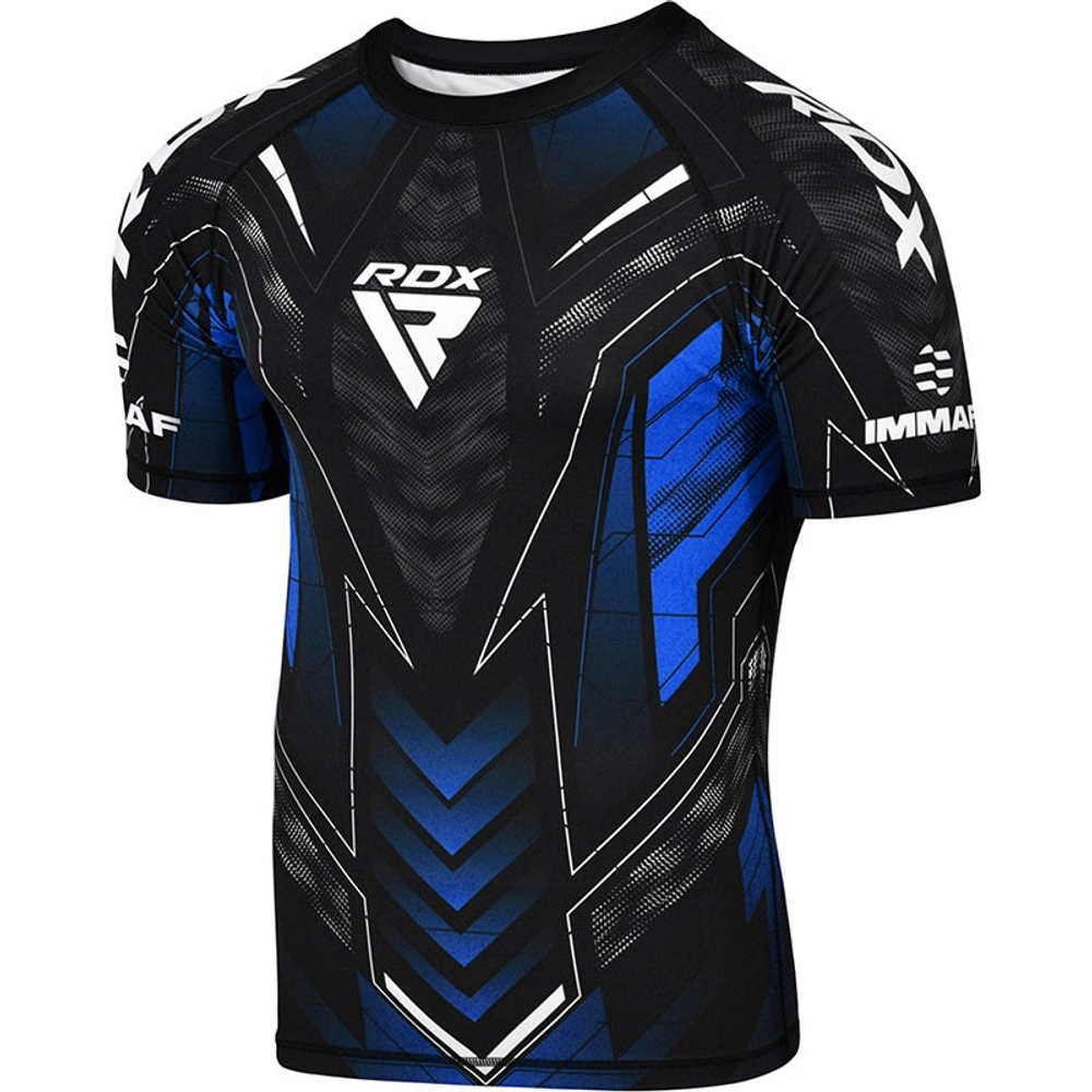RDX Sports Kompresiona majica Immaf Approved - Plava - 2XL slika 1