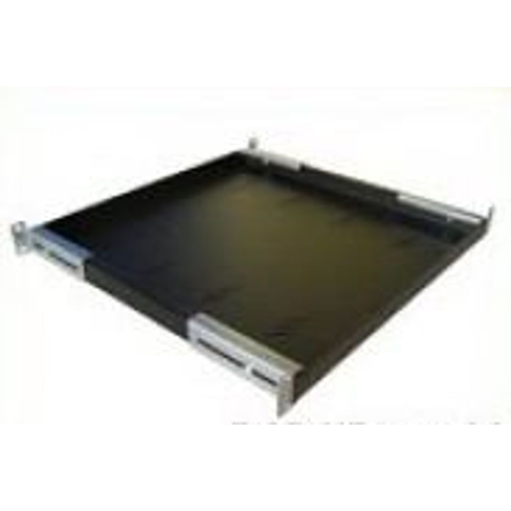 Triton polica 550mm/1U/19", 80kg max, crna, RAB-UP-550-A4 slika 1
