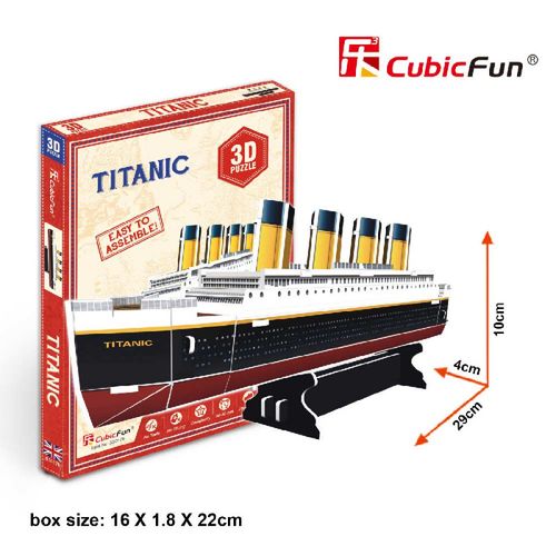 Cubicfun Puzzle Titanic S3017H slika 1