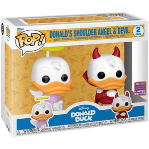 POP pack 2 Disney Donald Duck - Donald Angel &#38; Devil Exclusive