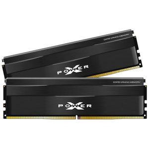 Silicon Power SP032GXLWU60AFDE DDR5 32GB (2x16GB) 6000MHz [XPOWER Zenith], CL30 1.35V UDIMM, XMP3.0 & EXPO, Black, w/ Heatsink, Memory Kit