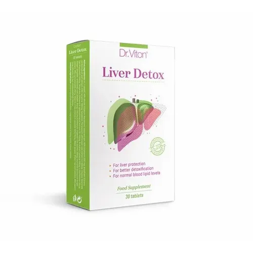 Dr. Viton Liver Detox 30 tableta slika 1