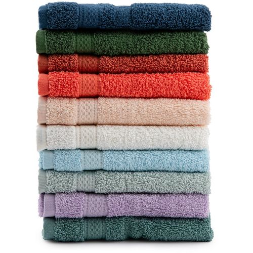 Colourful Cotton Set ručnika (10 komada) Colorful - Style 3 slika 2