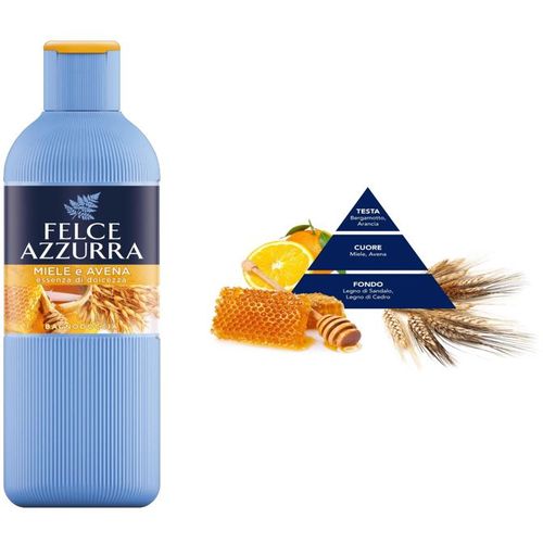 Felce Azzurra gel za tusiranje- kupka 650 ml - Vanilija i Ebanovina slika 2