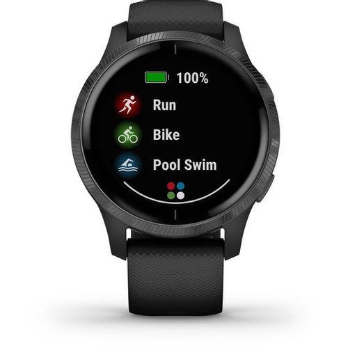 GARMIN VENU® SmartWatch - Slate (Crni Remen) slika 4