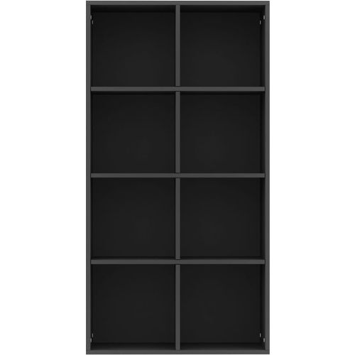 Ormarić za knjige / komoda crni 66 x 30 x 130 cm od iverice slika 6