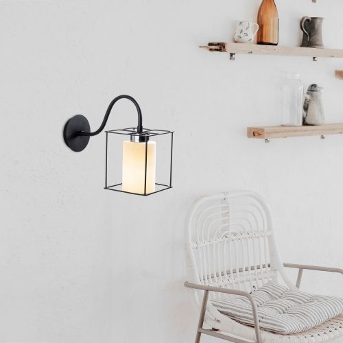 Swank - 702-A Black Wall Lamp slika 1