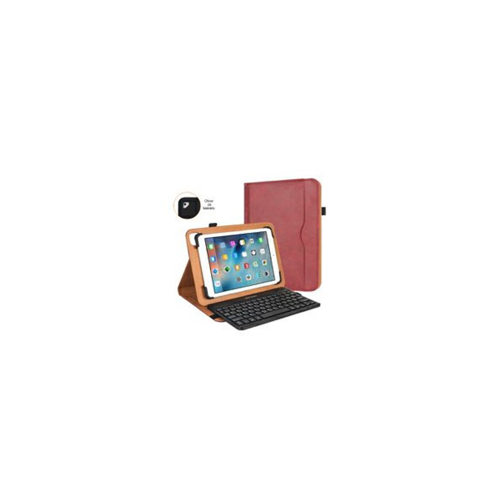 MAXMOBILE TABLET TORBICA FLIP 9.7"-11.5" RED sa tipkovnicom slika 5