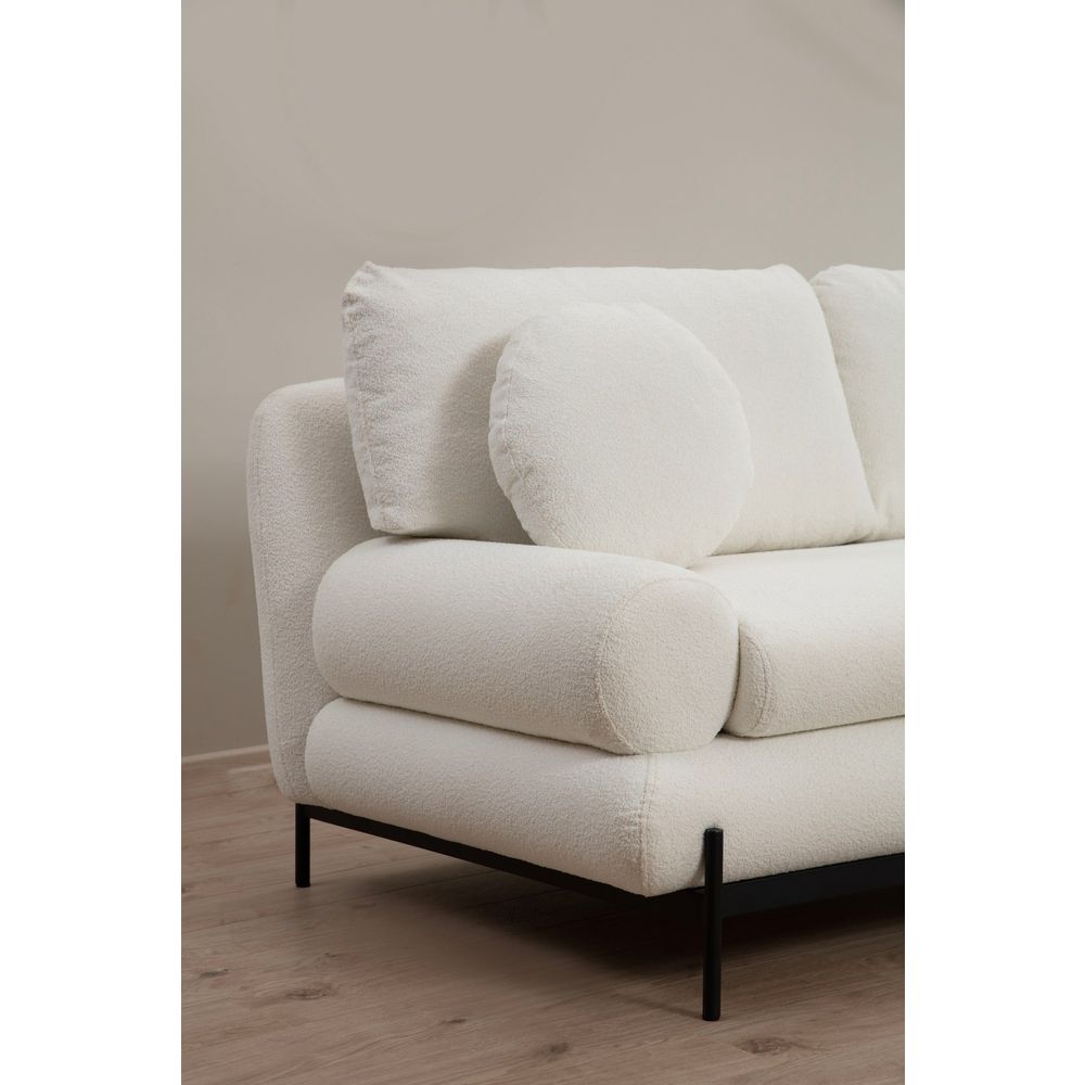 Livorno - Bijela trosjedna sofa slika 8