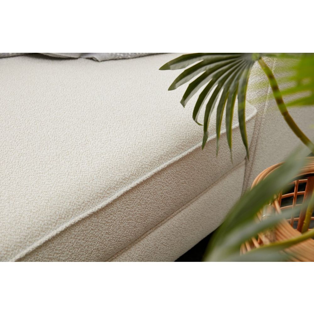 Ugaona garnitura Berlin Left - Krema, Black Cream slika 7
