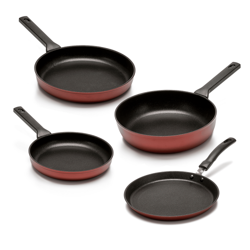 Set tiganja METROPOLITAN Red – 4 kom slika 1