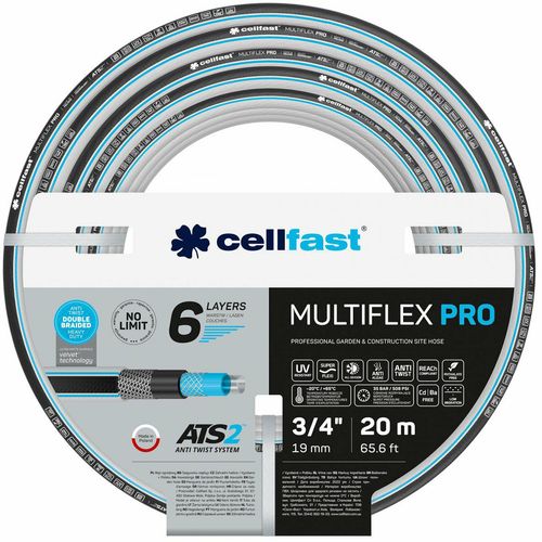 Cellfast vrtno crijevo Multiflex Pro ATS2 1" 20m slika 1