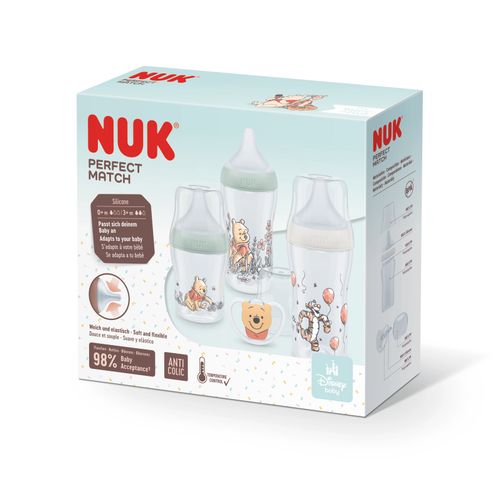 NUK set bočica Perfect Match Winnie the Pooh multicolor 10225331 slika 1