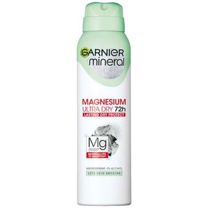 Garnier Mineral Dezodorans u spreju Magnesium Ultra Dry 72h 150ml