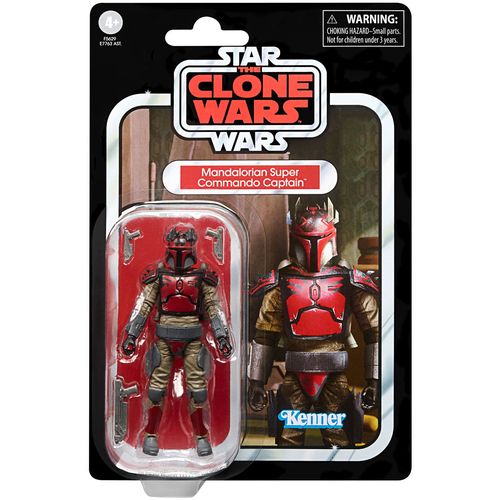 Star Wars The Clone Wars Mandalorian Super Commando Captain figura 9,5cm slika 6