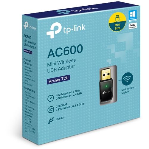 TP-Link Archer T2U USB AdapterAC600 Wireless Dual Band USB Adapter slika 4
