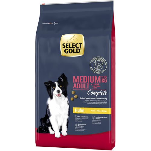Select Gold DOG Complete Medium Adult piletina 12 kg slika 1