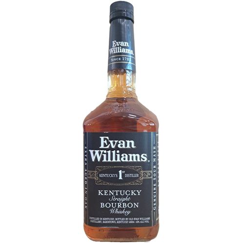 Evan Williams Black Whisky 43%, 1l slika 1