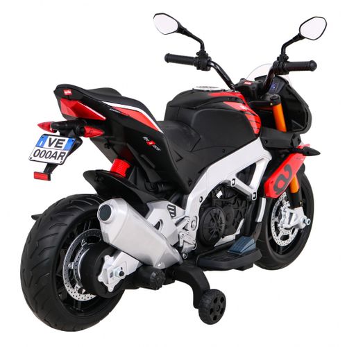 Licencirani motor na akumulator Aprilia Tuono V4 - crveni slika 8