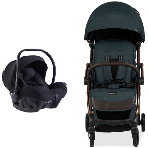 Leclercbaby Influencer AIR sportska kolica, Denim Blue + Autosjedalica B slika 1