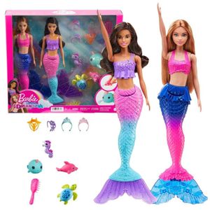 Barbie sirena set 2 lutke