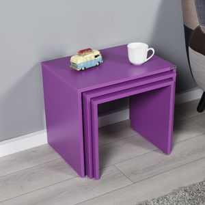 Shp-103-Uu-1 Ljubičasti Ugniježdeni Sto
