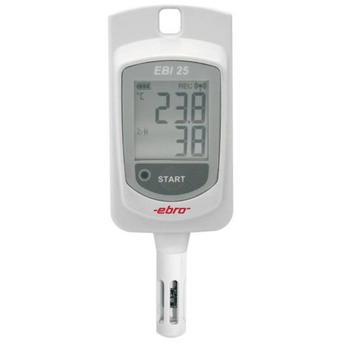 ebro EBI 25-TH višenamjenski uređaj za pohranu podataka  Mjerena veličina temperatura, vlaga -30 do 60 °C 0 do 100 % rF slika 1