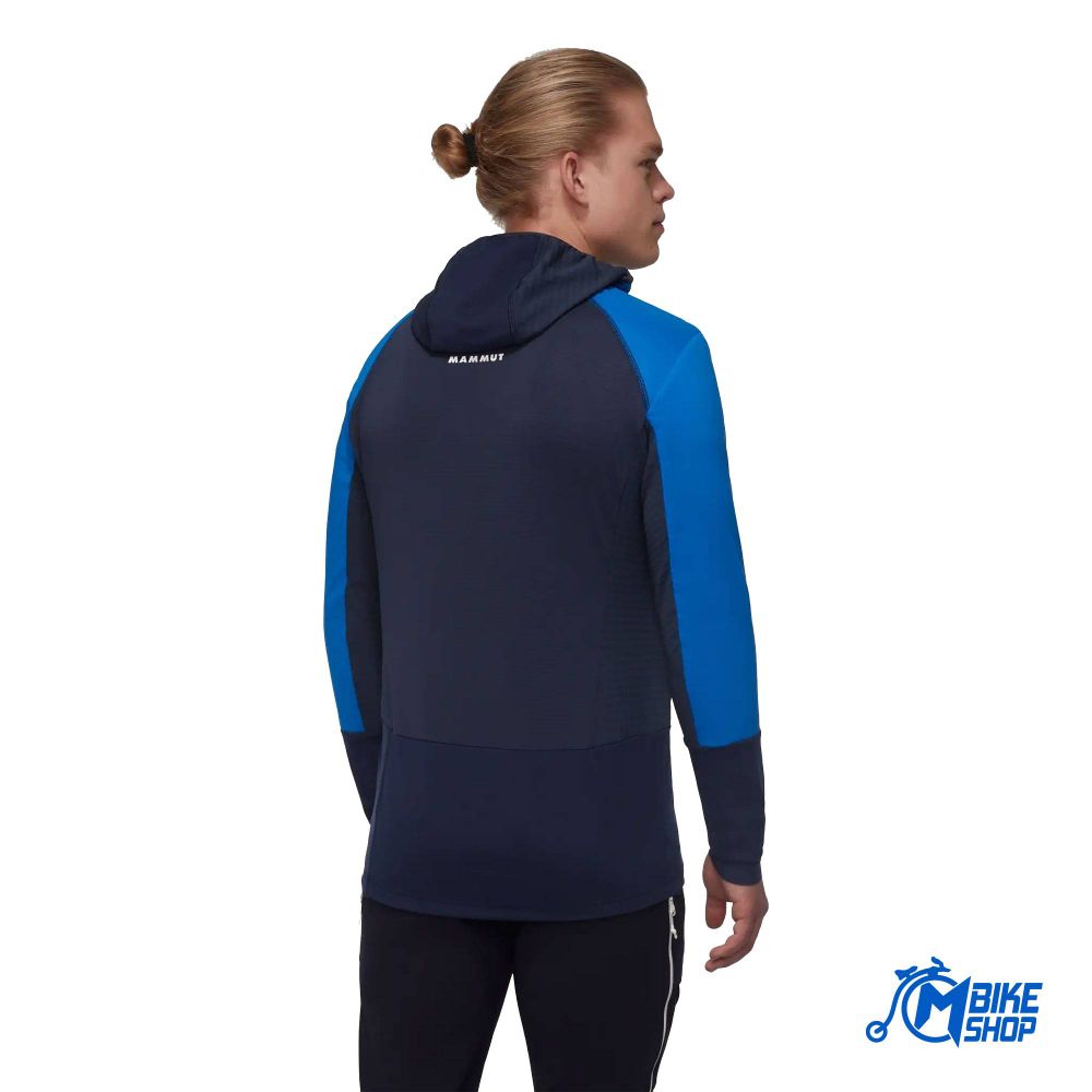 Mammut Muška jakna Eiger Speed ML Hybrid Half Zip Hoodie Azurit/Night slika 4