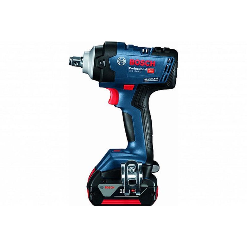 BOSCH Akumulatorski udarni zavrtač GDS 18V-400, 18V, 2x5,0Ah slika 1