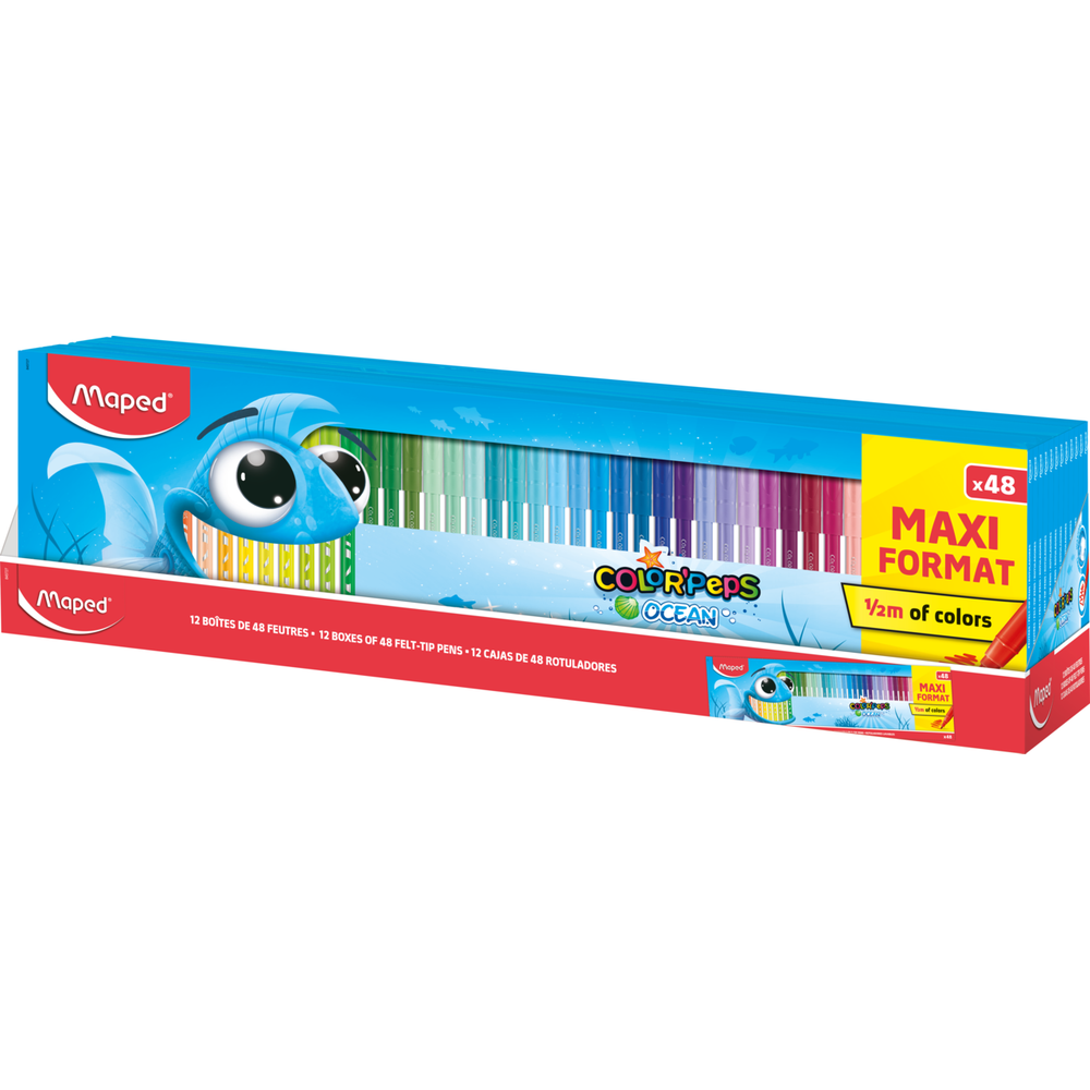 Maped Flomasteri 48/1 COLOR PEPS OCEAN  slika 1