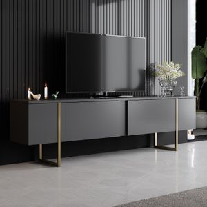Luxe - Anthracite, Gold Anthracite
Gold TV Stand